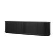 CTV12546-KD 2m TV Entertainment Unit - Full Black