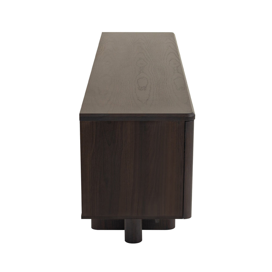 CTV12563-IG 2.4m TV Unit - Dark Brown