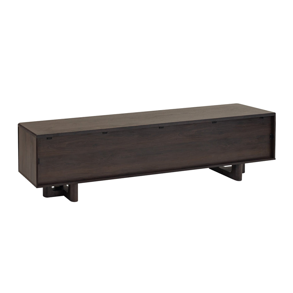 CTV12563-IG 2.4m TV Unit - Dark Brown