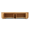 CTV12634-MA 2.1m Tassie Oak TV Entertainment Unit - Natural