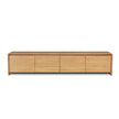 CTV12636-MA 2.1m Tassie Oak TV Entertainment Unit - Natural