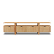 CTV12696-MA 2.1m TV Entertainment Unit - NZ Natural Ash