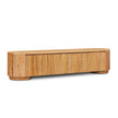 CTV12699-MA 2.1m Tassie Oak TV Entertainment Unit - Marri Natural