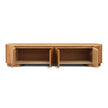 CTV12699-MA 2.1m Tassie Oak TV Entertainment Unit - Marri Natural