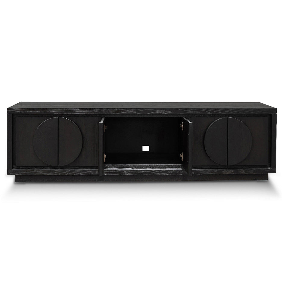 CTV2901-VA 2m Entertainment TV Unit - Textured Espresso Black