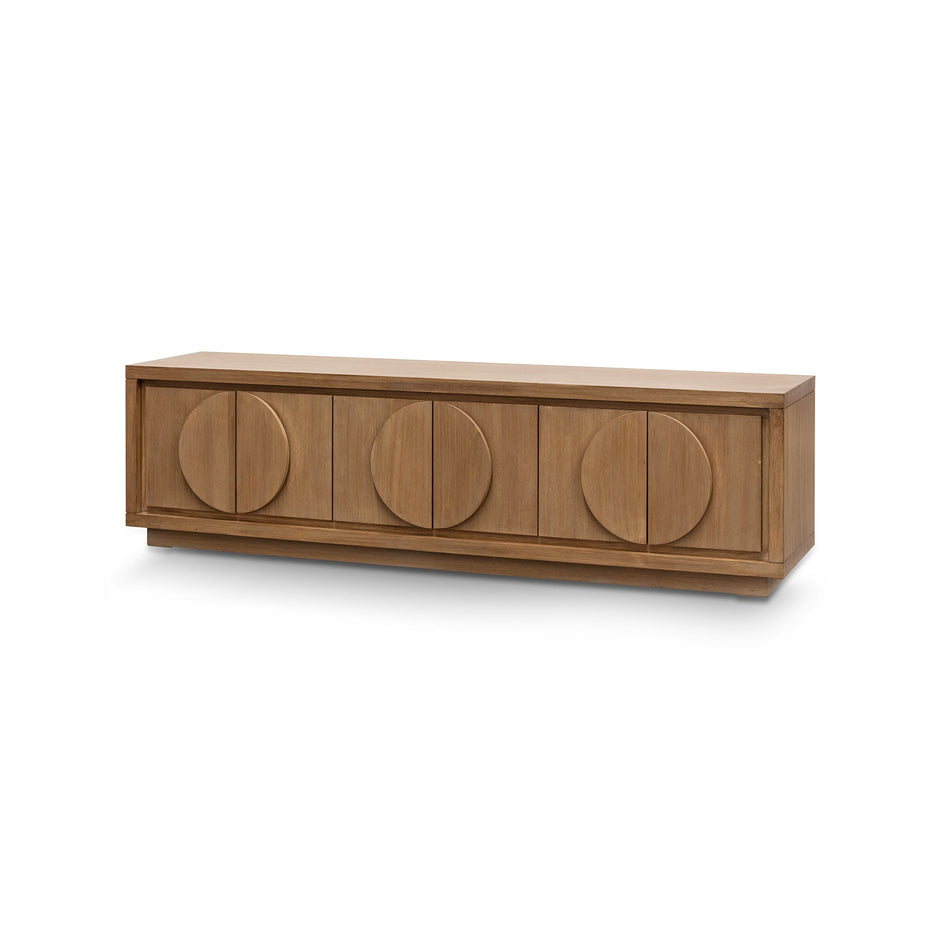 CTV2904-VA 2m Entertainment TV Unit - Dusty oak