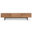 CTV6633-KD 2.1m Wooden aEntertainment TV Unit - Natural