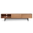 CTV6633-KD 2.1m Wooden aEntertainment TV Unit - Natural