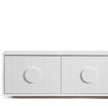 CTV6696-CN 2.3m Wooden Entertainment TV Unit - White