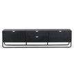CTV6710-CN 2m Wooden TV Entertainment Unit - Black