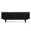 CTV8137-NI 1.7m ELM Black Entertainment TV - Natural Rattan Door
