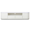 CTV8207-DW 2m Veneer Top Entertainment TV Unit - Two Tone White