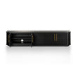 CTV8228-VA 2.3m TV Entertainment Unit - Textured Espresso Black