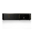 CTV8228-VA 2.3m TV Entertainment Unit - Textured Espresso Black