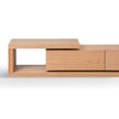 CTV8230-BB Extendable TV Entertainment Unit - Natural