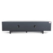 CTV8290-NI 2.2m Rattan Doors TV Entertainment unit - Full Black