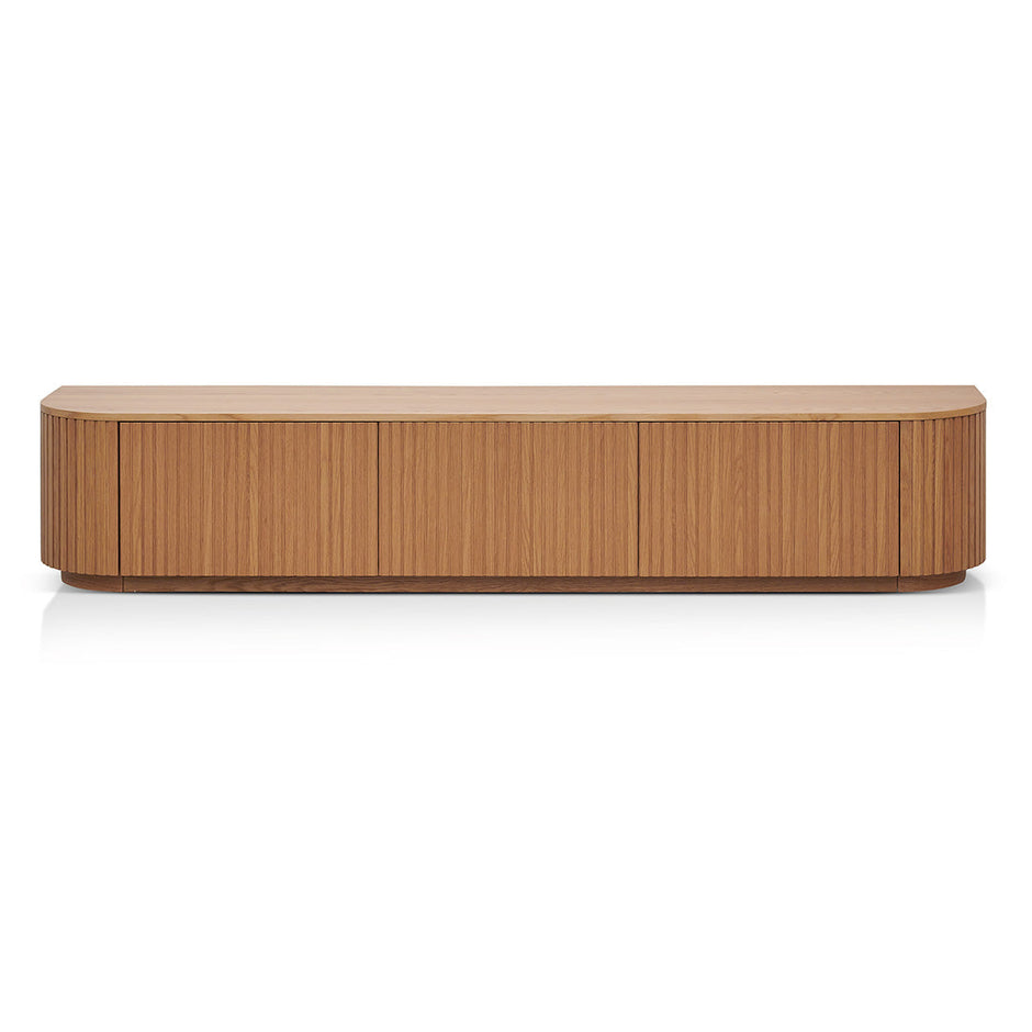 CTV8308-CN 2.4m TV Entertainment Unit - Natural Oak