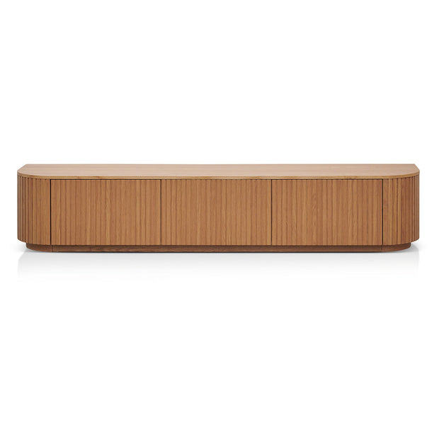 CTV8308-CN 2.4m TV Entertainment Unit - Natural Oak
