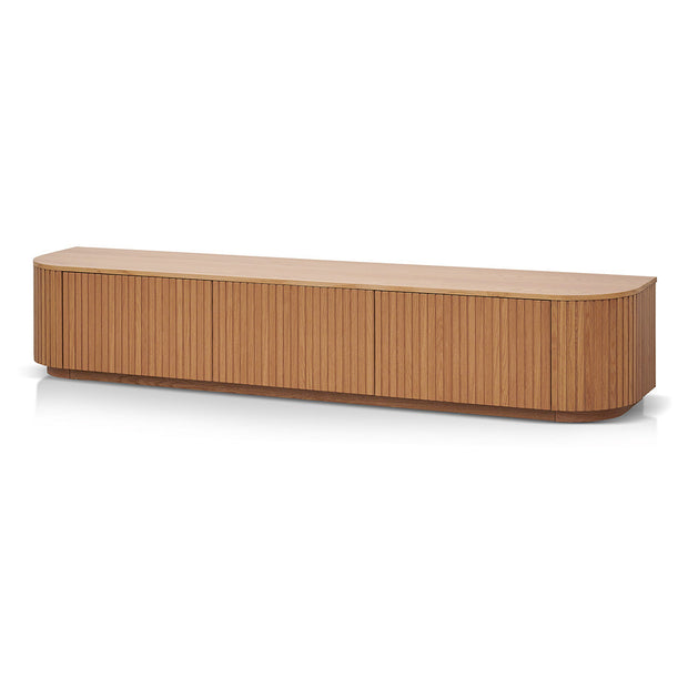 CTV8308-CN 2.4m TV Entertainment Unit - Natural Oak
