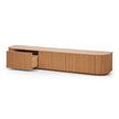 CTV8308-CN 2.4m TV Entertainment Unit - Natural Oak