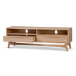 CTV8390-VN Narrow TV Entertainment Unit - Natural Oak