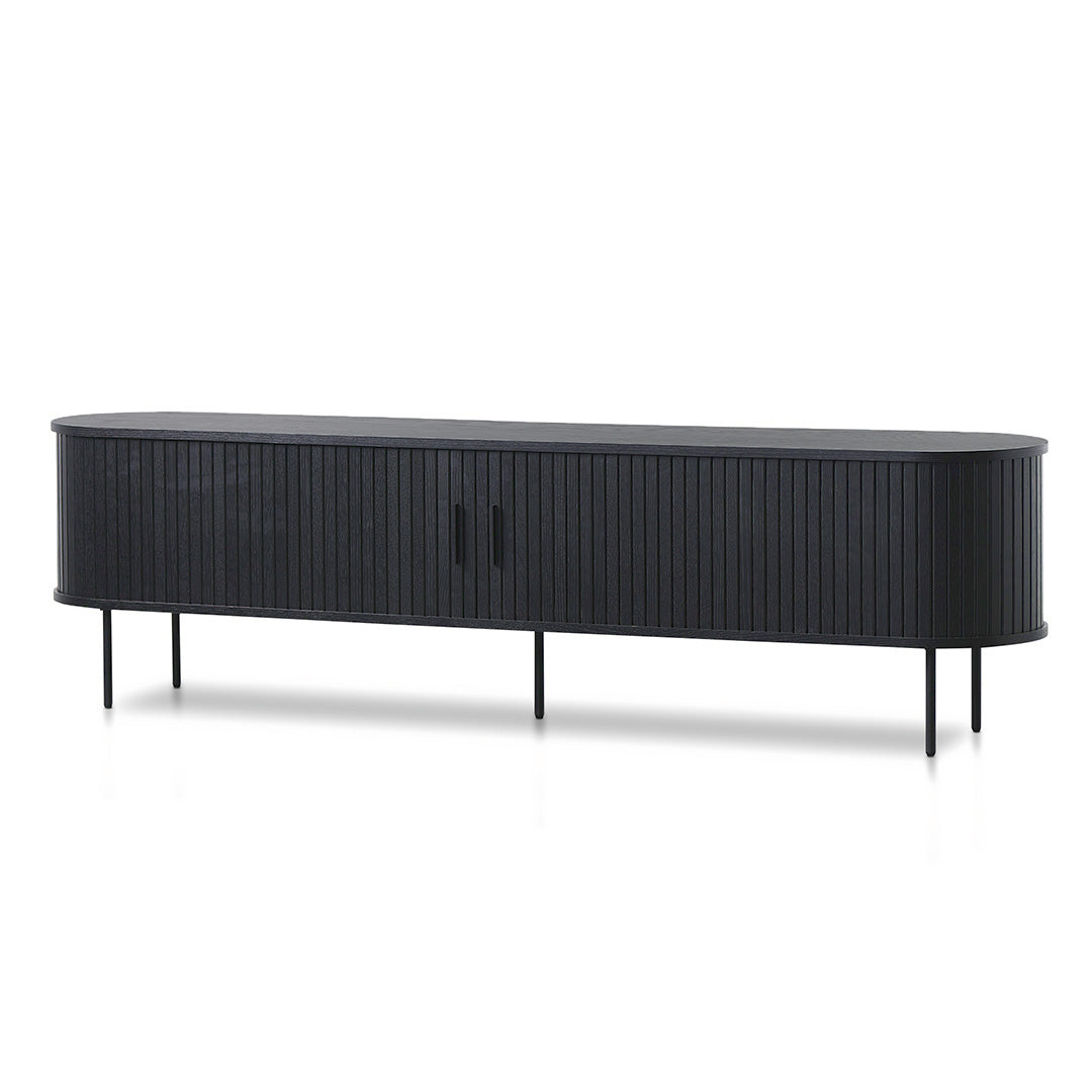CTV8432-KD 1.6m TV Entertainment Unit - Full Black