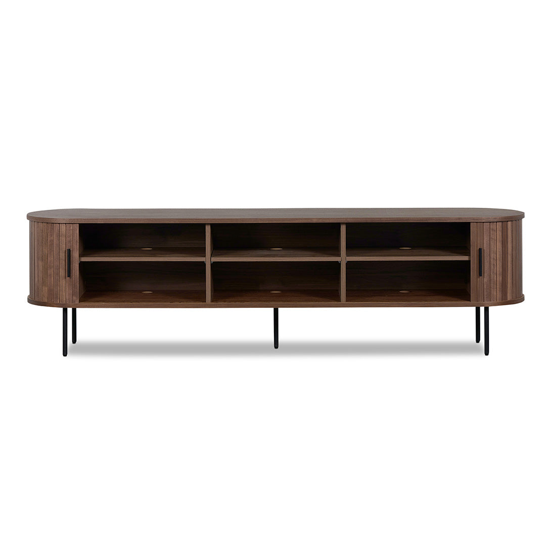 CTV8435-KD 2m TV Entertainment Unit - Walnut