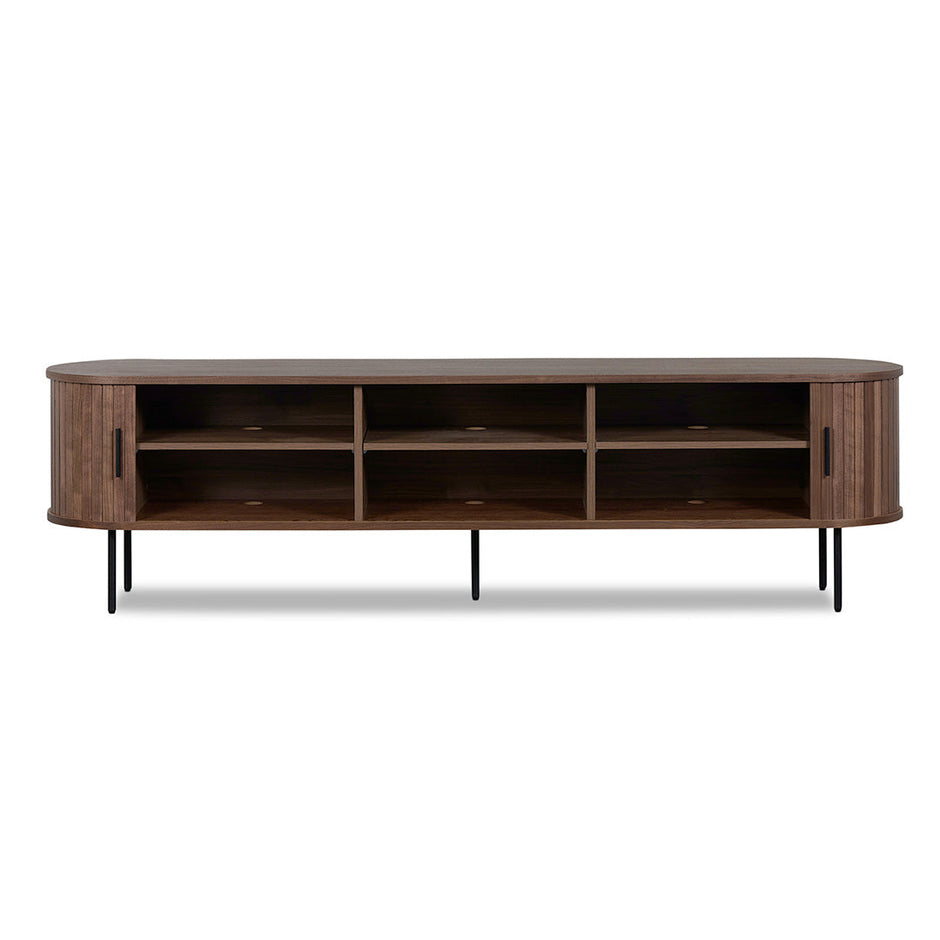 CTV8435-KD 2m TV Entertainment Unit - Walnut