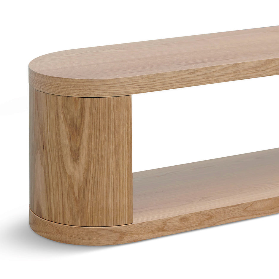 CTV8487-CN Extendable TV Entertainment Unit - Natural Oak