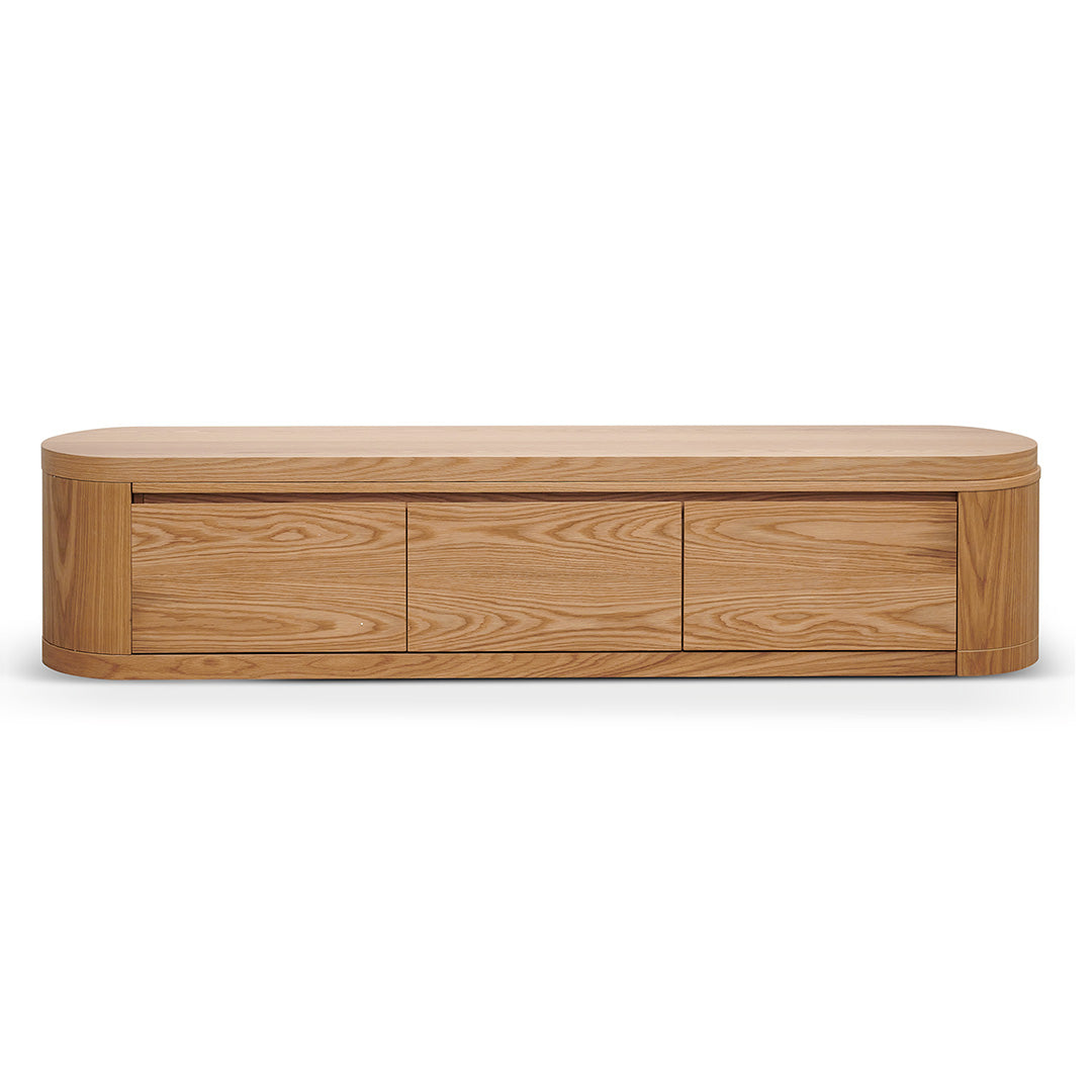 CTV8487-CN Extendable TV Entertainment Unit - Natural Oak
