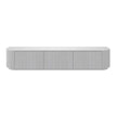 CTV8591-CN 2.4m TV Entertainment Unit - Full White Oak