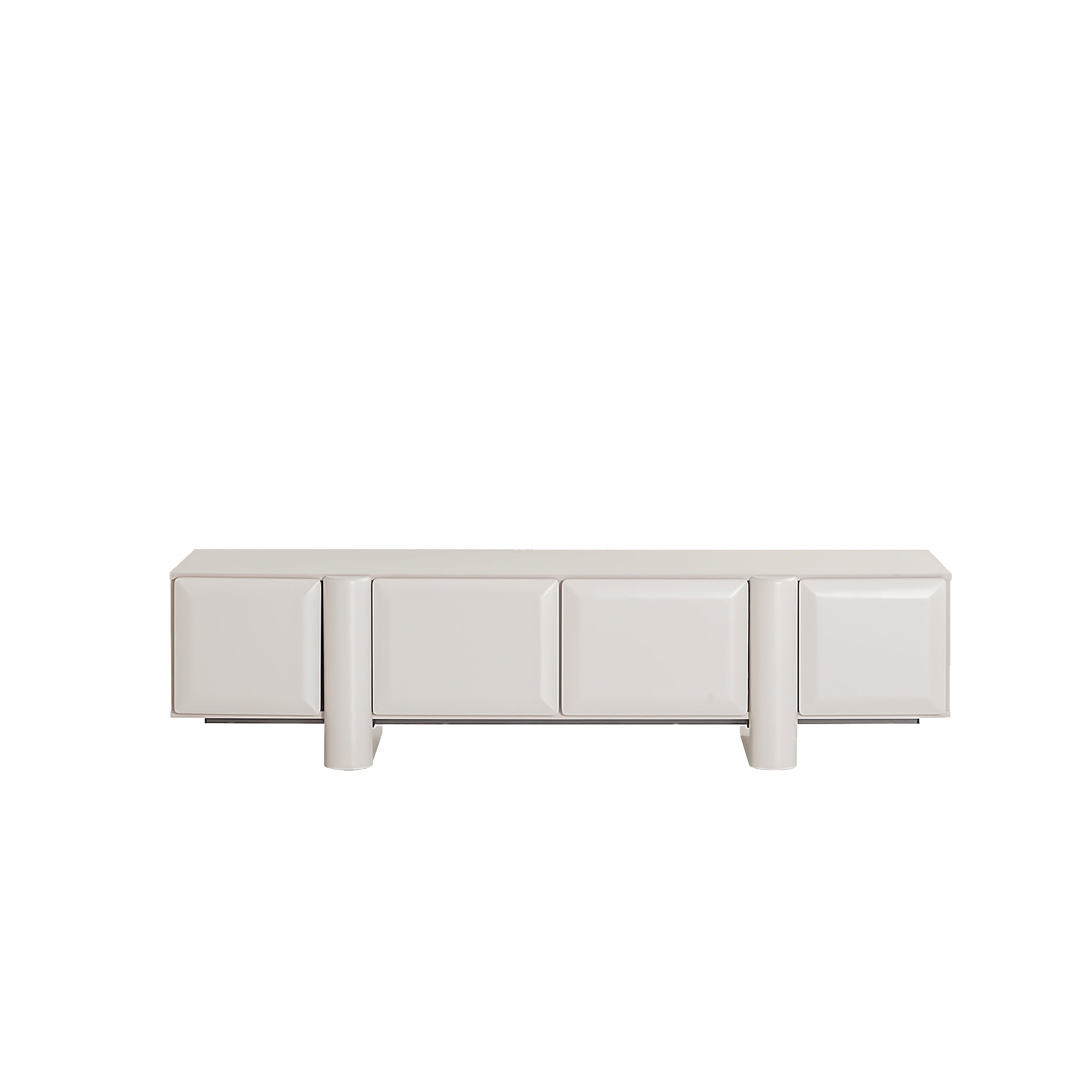 CTV8639-IG 1.6m TV Entertainment Unit - Warm Grey