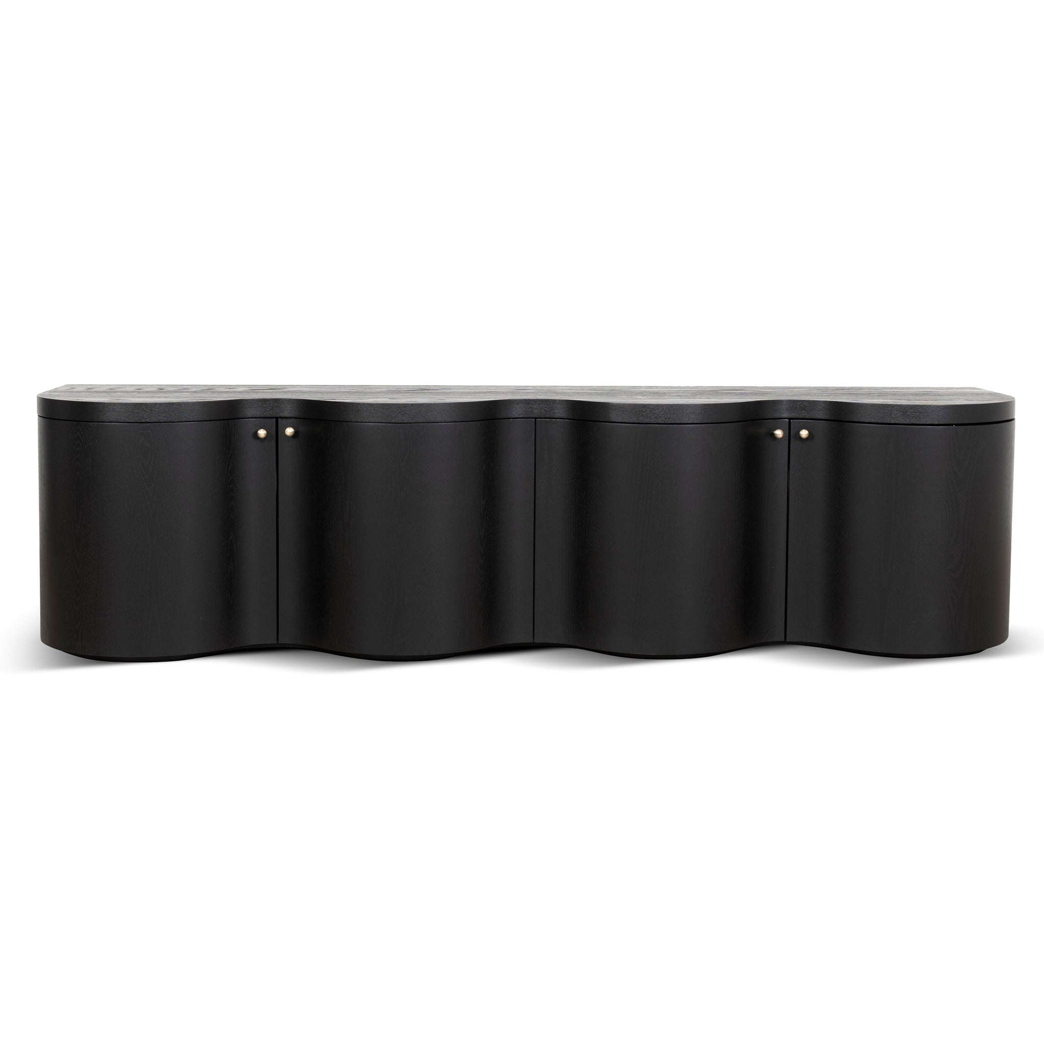 CTV8708-VA 2.15m TV Entertainment Unit - Textured Espresso Black