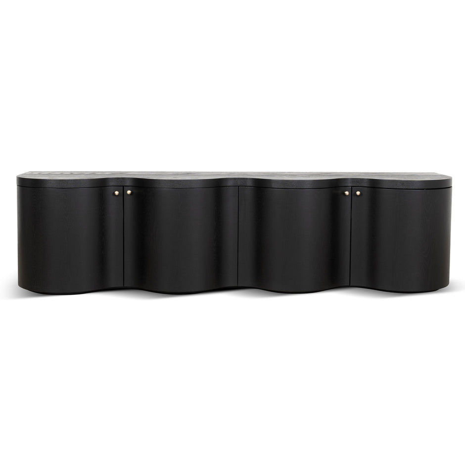 CTV8708-VA 2.15m TV Entertainment Unit - Textured Espresso Black