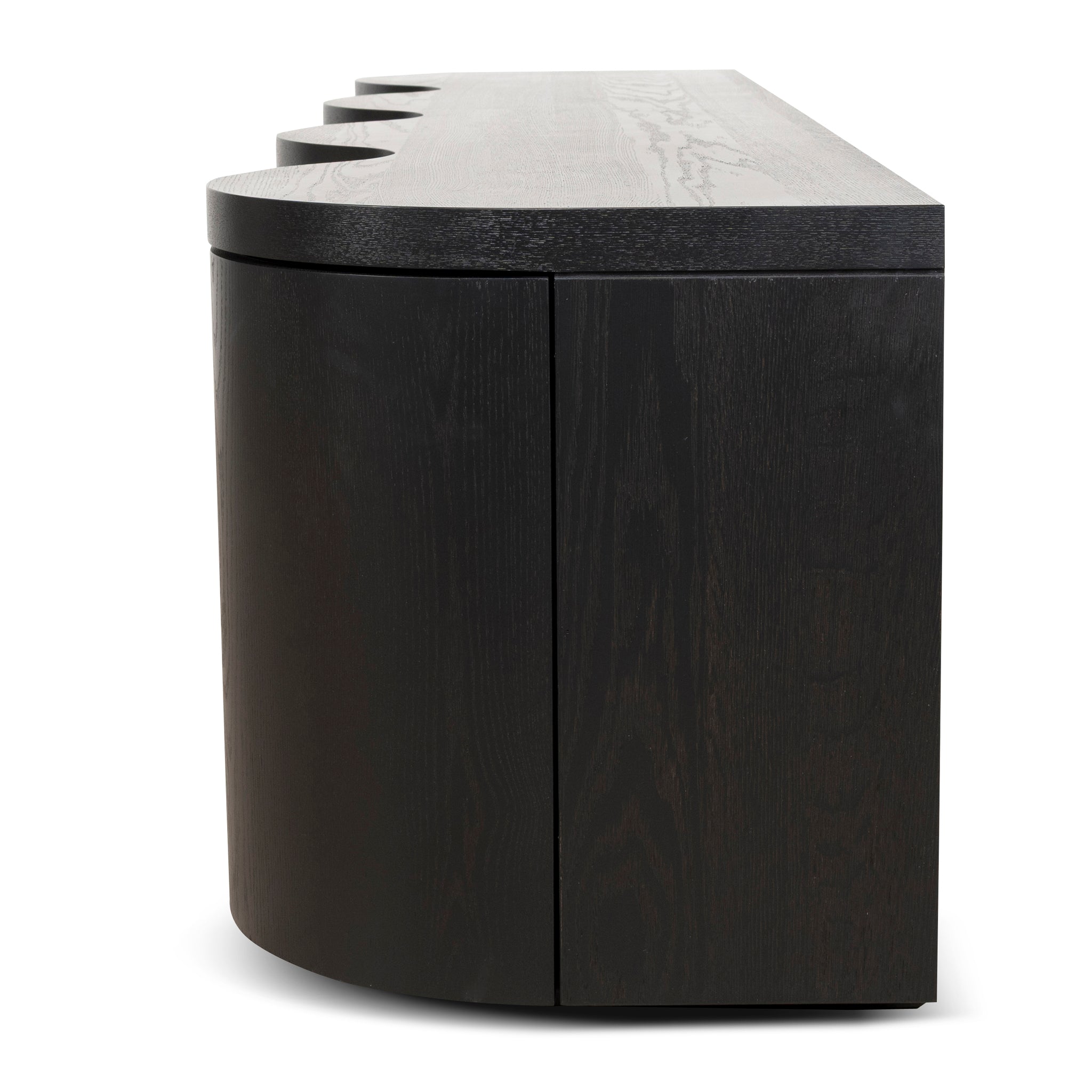 CTV8708-VA 2.15m TV Entertainment Unit - Textured Espresso Black