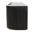 CTV8708-VA 2.15m TV Entertainment Unit - Textured Espresso Black