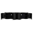 CTV8708-VA 2.15m TV Entertainment Unit - Textured Espresso Black