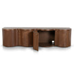CTV8709-VA 2.15m TV Entertainment Unit - Light Walnut