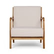 Artiss 2X Armchair Faux Fabric Beige