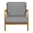 Artiss Armchair Fabric Light Grey