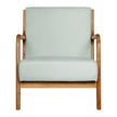 Artiss Armchair Fabric Grey Olive