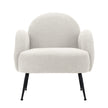 Artiss Armchair Boucle White Hanes