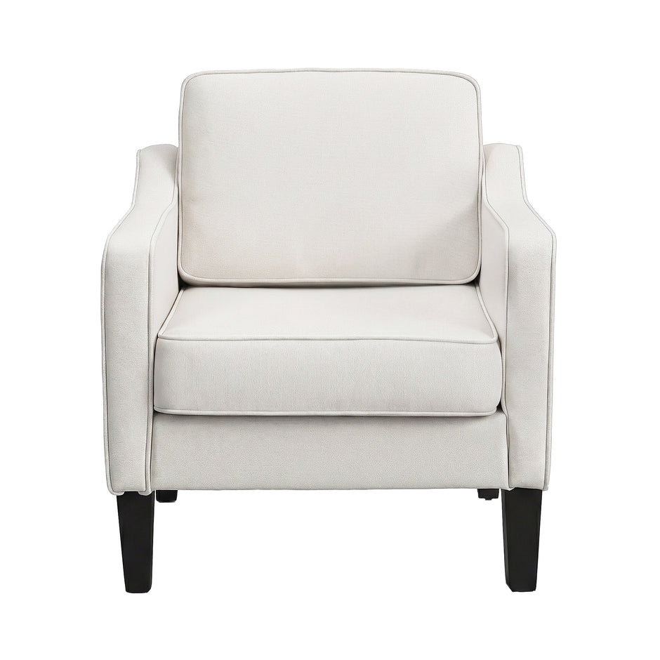 Artiss Armchair Lounge Accent Chair Linen Fabric Beige