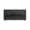 Aromatic Essential Oil Fireplace Diffuser Color Flame Diffuser Bonfire Fireplace Humidifier with Remote for Home and Office（black）