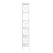 6 Tier Tall Bookshelf, White