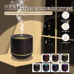 Humidifiers - Aromatherapy Humidifier - 300ml Diffuser - Air Humidifier - Room Humidifier - 7-Color LED - Light and Automatic Shut-Off - Essential Oil Diffuser for Home and Office (Dark)