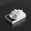 Sydney Opera House Concrete Model - Modern Architectural Sculpture Desktop Decor, Minimalist Cement Statue for Home Office Bookshelf, Unique Travel Souvenir & Housewarming Gift