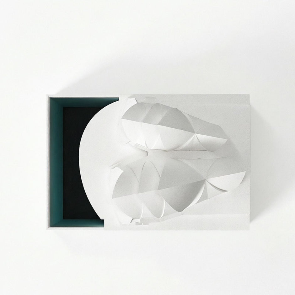 Sydney Opera House Concrete Model - Modern Architectural Sculpture Desktop Decor, Minimalist Cement Statue for Home Office Bookshelf, Unique Travel Souvenir & Housewarming Gift
