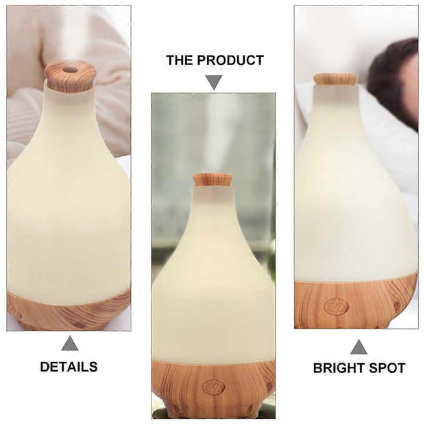 Essential Oil Diffuser & USB Air Humidifier, Mini Car/Desktop Aromatherapy