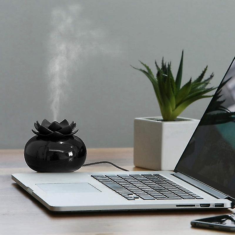 USB Ceramic Humidifier & Essential Oil Diffuser for Babies, Personal Air Vaporizer